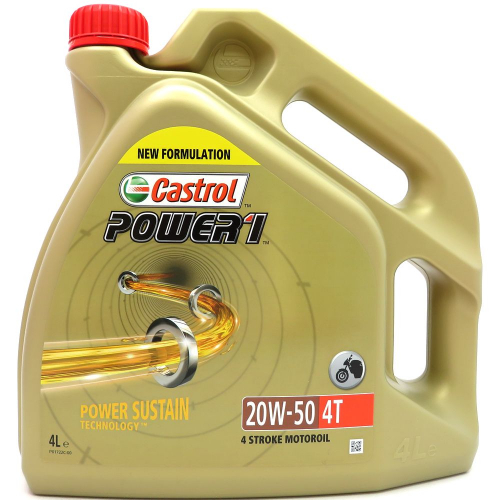 4 Liter Castrol Power 1 4T 20W-50 